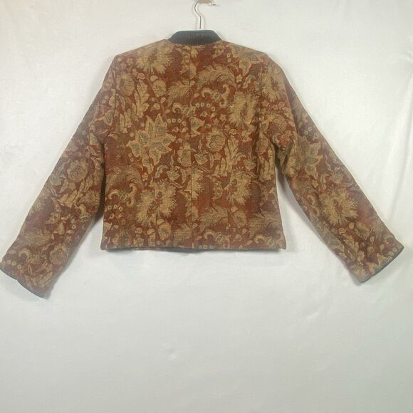 Mary Lynn O’Shea Designer Weaver Tapestry Jacket Handmade in Vermont Size Small - Picture 2 of 13